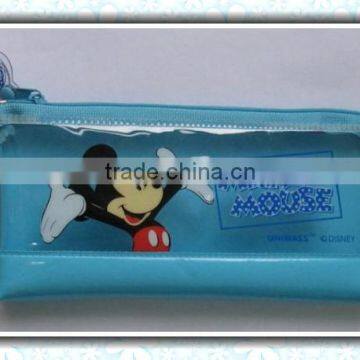PVC Pen Bag, A5 Soft PVC Pouches With Zipper