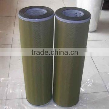 Hydraulic oil filter element in hydraulic system