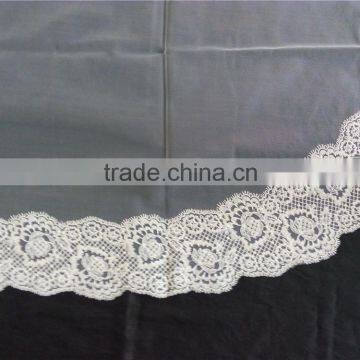 European Traditional Antique Style Noble Classic Lace Veil Cathedral Veil Bridal Veil photo-4