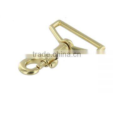 1-1/2" Natural Brass, Swivel Bolt Snap, Solid Brass, snap hook carabiner                        
                                                Quality Choice