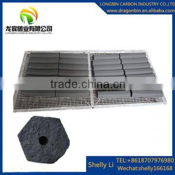 Natural bamboo material barbecue (BBQ) application long Burning barbecue briquettes charcoal