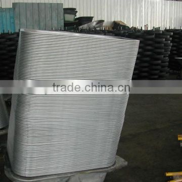 wheelbarrow steel tray/galvanized bucket/wheelbarrow spare parts