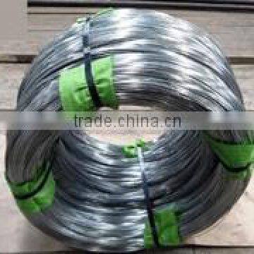 galvanized wire in big coil (factory)