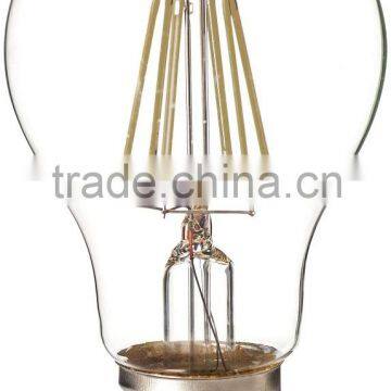 Bulb-00 Clear 8 6 5 4 Watt Dimmable A19 LED Filament Light Bulb