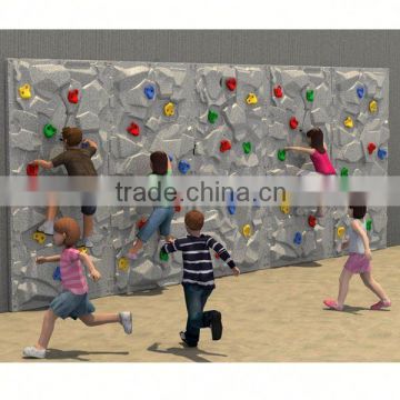 plastic children climbing wall