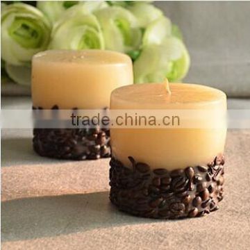 pillar candle/christmas decoration candles/ christmas ornament crafts