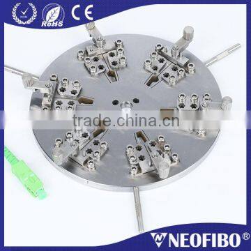 24 ferrules a time APC-8000 connectors fiber optic polishing jig