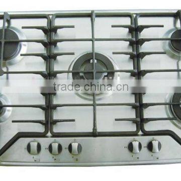 table stand 5 burners gas cooker