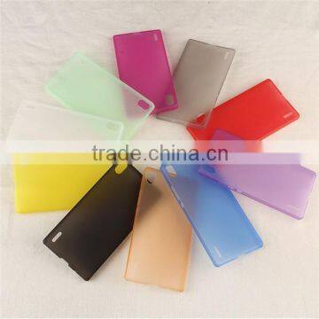 Phone Case For Huawei P7 Super Thin Transparent Frosted Case