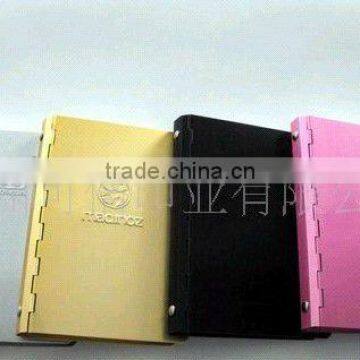 Hardcover notebook