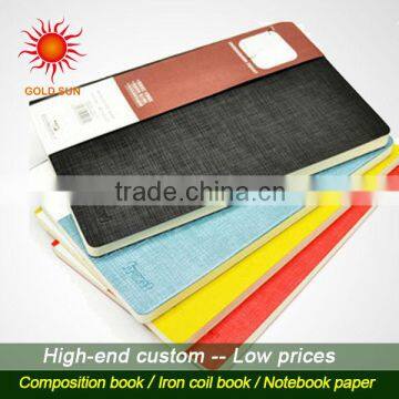 custom design cheap school notebook wholesale