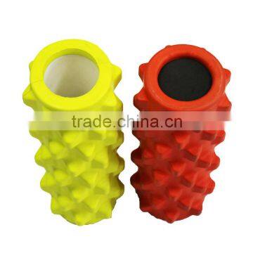 Eercise Therapy Yoga Foam Roller With Massage Point for Gym Eercise Massage Pilates12.5" 5" Teture Dotted PU Foam Roller photo-4