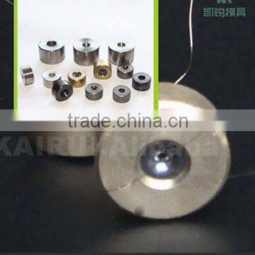 Tungsten carbide wire drawing dies