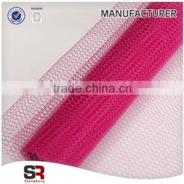 several types of fibre mesh for decoration and packing