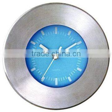 Aluminum Clock, Metal Wall Clock