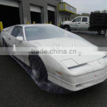 PE CAR COVER--Disposable Plastic car cover