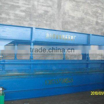 Hydraulic shearing machine