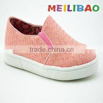 Good quality girls new design latest canvas shoes for baby