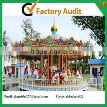 Competitive Price New Design Attractive Amusement Park Rides Merry go Round Carousel for Sale