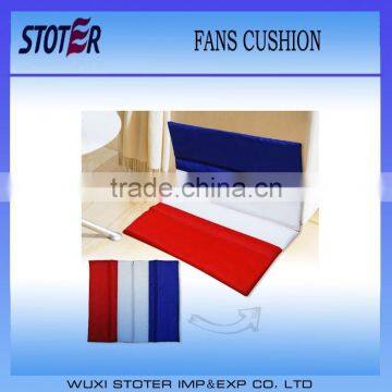 France flag sport stadium seat cushion with logo