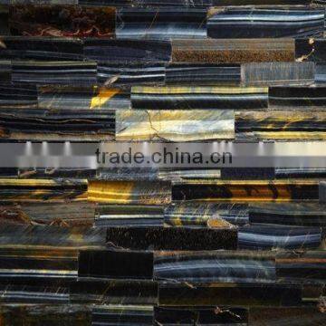 Five Star Hotel Wall and Floor Decoration Yellow Tiger Eye Stone Price photo-2