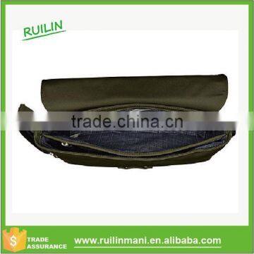 China Supplier Shoulder Messenger Bag Mens Plain Crossbody Messenger Satchel Folding Flap With Snap Closure photo-5