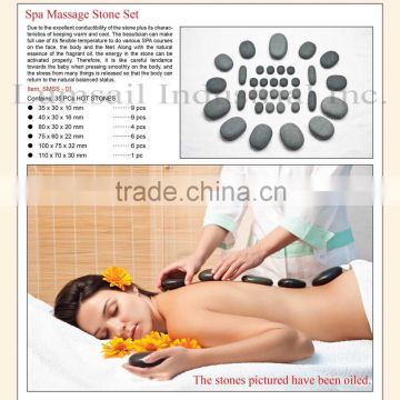 Best selling spa hot massage stone