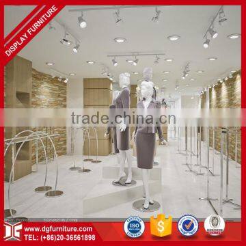 New design fashion ladies clothes shop design