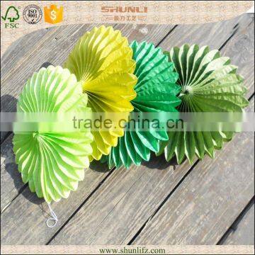 paper fan decoration wedding paper folding fan