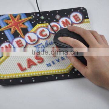 Custom made LAS VAGAS mouse mat , eva foam mouse pad