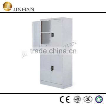 School white metal file cabinet