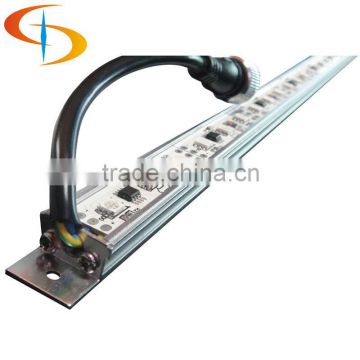 China Aluminum SMD5050 Led digital RGB Madrix DMX light bar from China, 12V