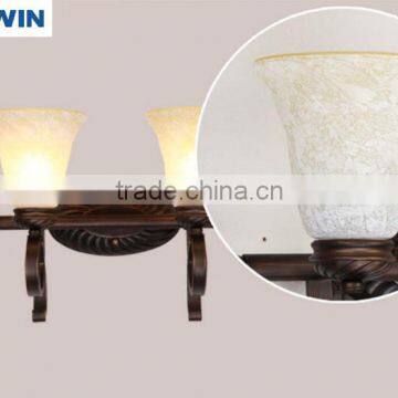 2*E14 Modern Glass Wall Lights Hotel Wall Sconce Lamp photo-2