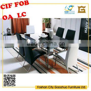 chrom and leather directors chairs for home and restaurant Dining chair