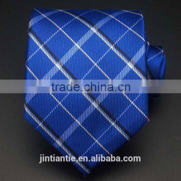 2016 Popular Custom Made Checked Mens Silk Tie Woven photo-3