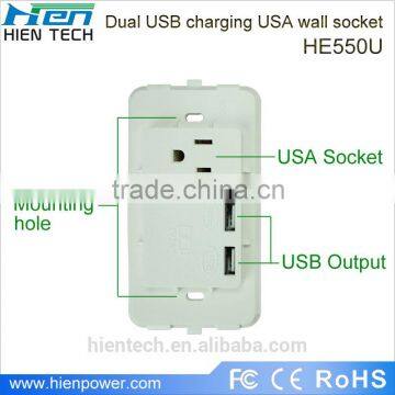 US Internal Kitchen Cabinet Factory Outlet With Double USB Port 5V 1A photo-3