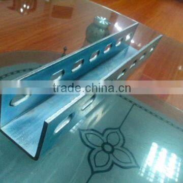 S235JR electric galvanised steel U channel