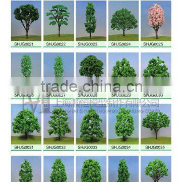 plastic scale model tree