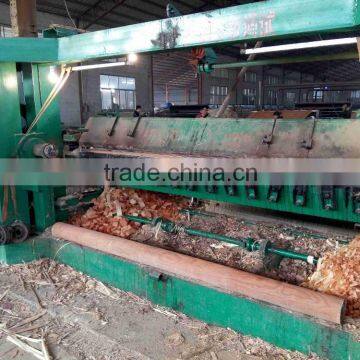 Vertical With-card Veneer Peeling Machine / Spindle Veneer Peeling Machine photo-4