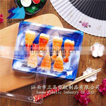 KW-0002LH-B Food Packaing Disposable Plastic Sushi Box