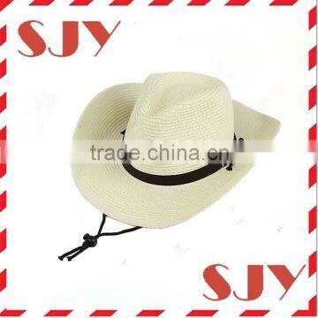 Foldable wholesale white childrens straw hats