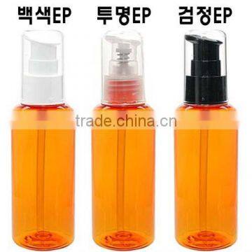 Treatment pump PET 100ml Orange Clear