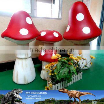 MY Dino-C055 Customized Animatronic Fiberglass Mushroom for Sale photo-3