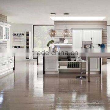 Lacquer modular kitchen cabinet color combinations