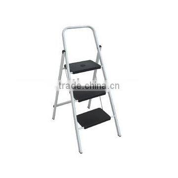 3 steps household steel ladder