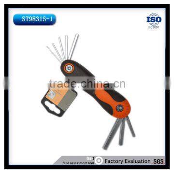 Special Promotional Hand Tools of 8PCS Multi Functional Hex Key Set