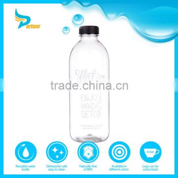 large volume spprt outdoor hot sale bpa free customized logo plastic water bottle 800ml