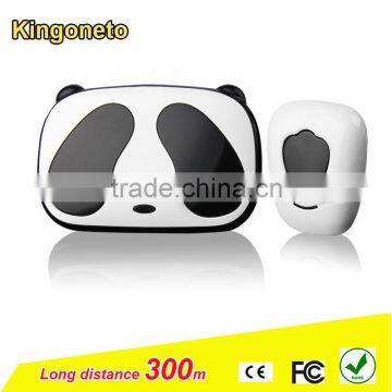 2016 hot sale china spplier water-proof wireless door chime E series 52musics 300m working distance multi receiver