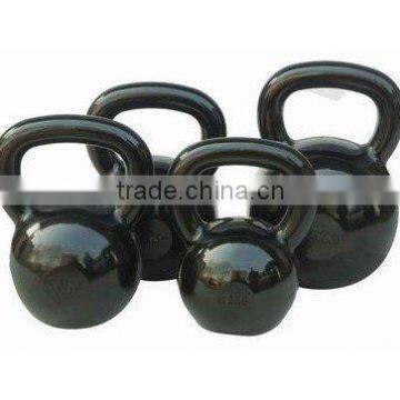 color cast iron kettlebell