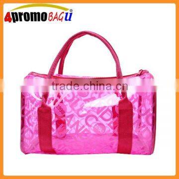 New fashion beautiful transparent pvc bag